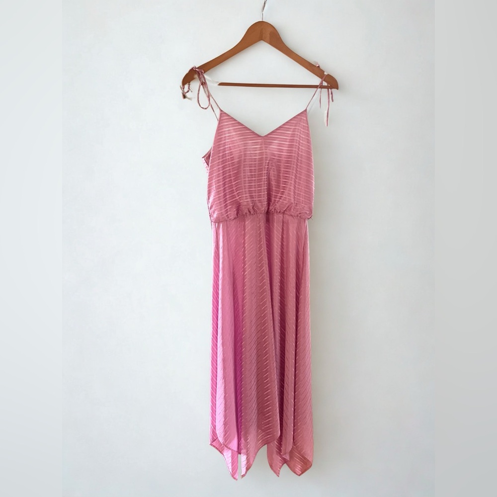 Disco Fairy Pink/Purple Midi Dress